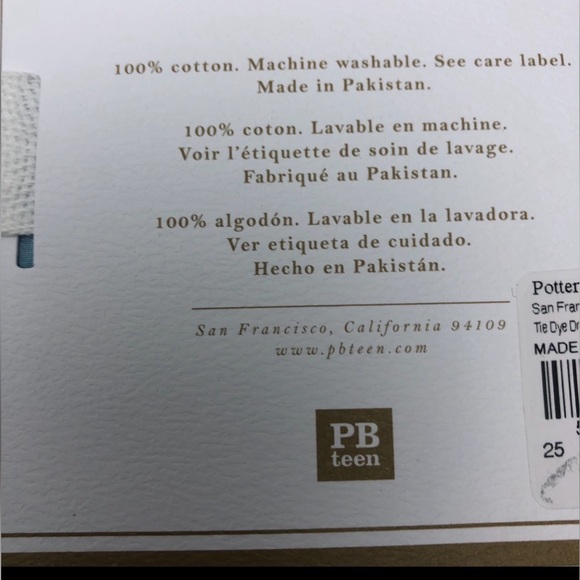 LAST Chance ⏱️ Pottery Barn Tie-Dye Sham - Picture 10 of 13